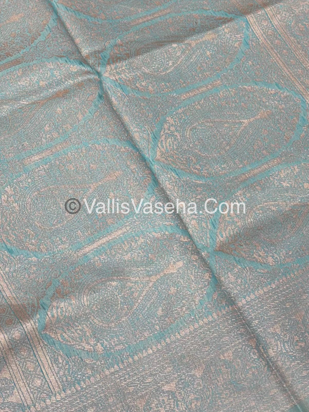 Fancy Saree - Mixed Variety - Light Blue Shade - VVFBS001