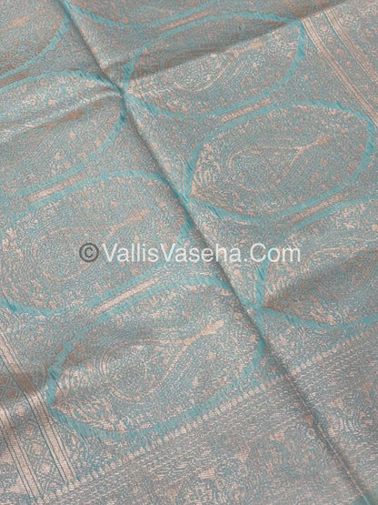 Fancy Saree - Mixed Variety - Light Blue Shade - VVFBS001