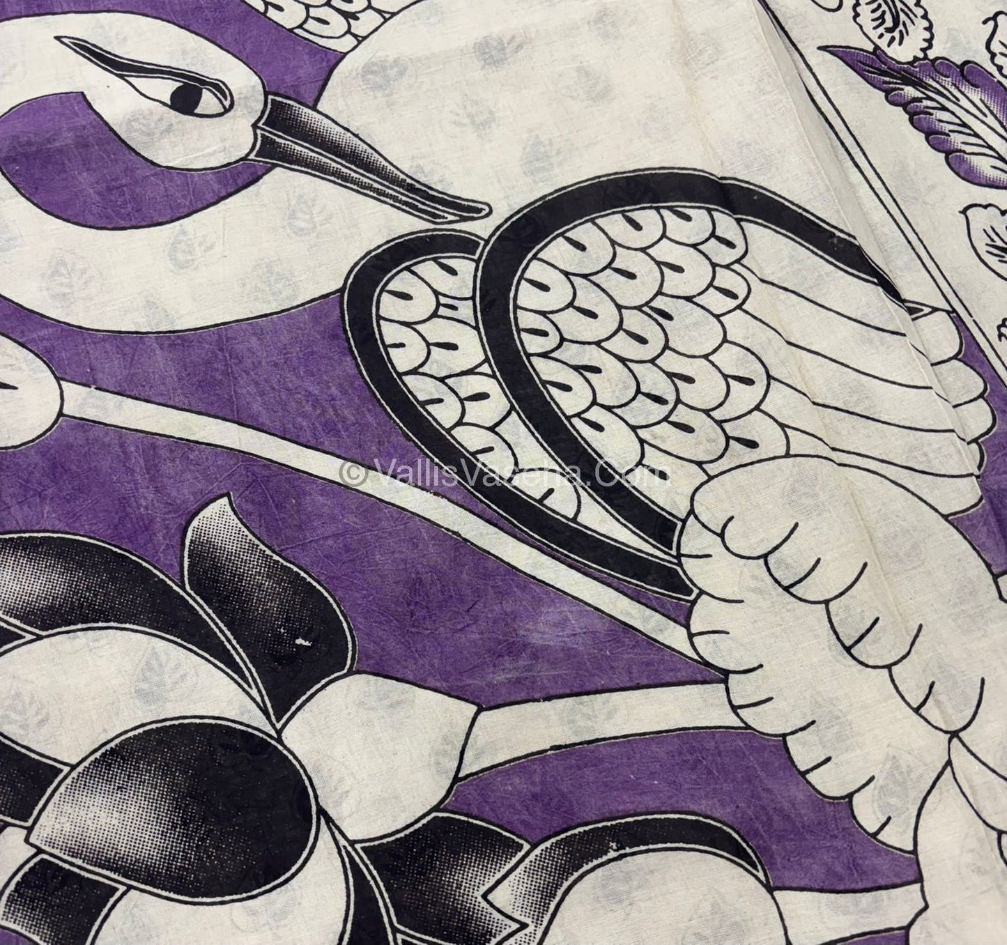 Pure Kalamkari Cotton Saree - VVPKC002