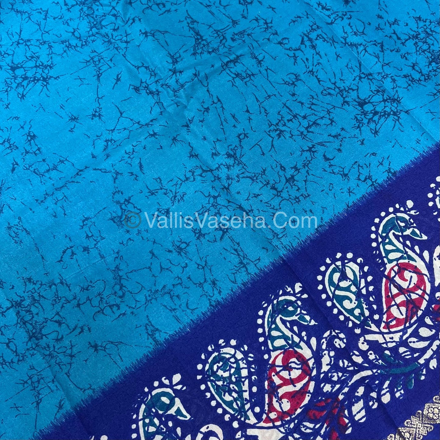 Budget Friendly Sarees - Casual Wear Sarees - Crackle Silk - VVCS002