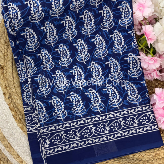 Pure Soft Mul Mul Cotton Sarees - VVMMC005