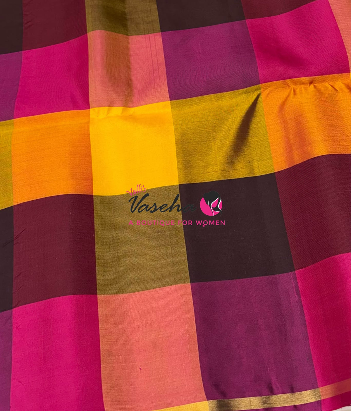 Pure Soft Silk Saree - Partly Pallu -  Half & Half Saree - VVPSS088