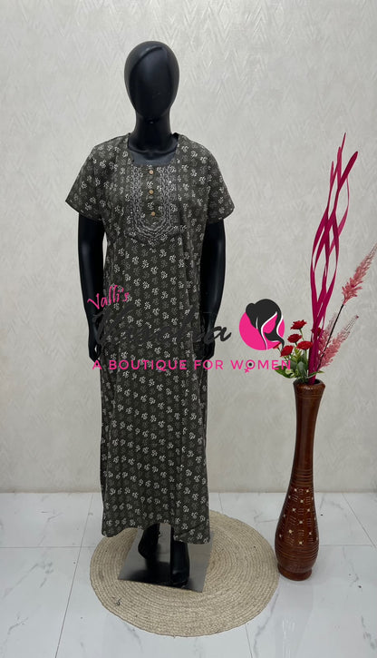 Free Size - Nighties - VVJN001