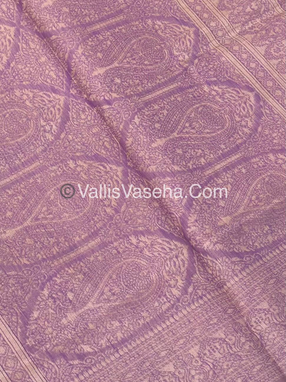 Fancy Saree - Mixed Variety - Light Lavendar Shade - VVFBS001