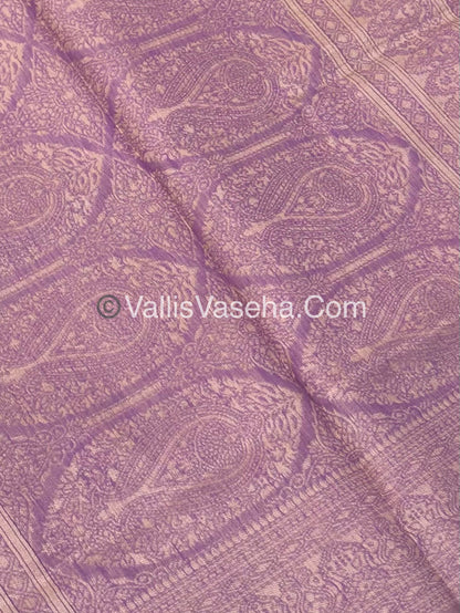 Fancy Saree - Mixed Variety - Light Lavendar Shade - VVFBS001