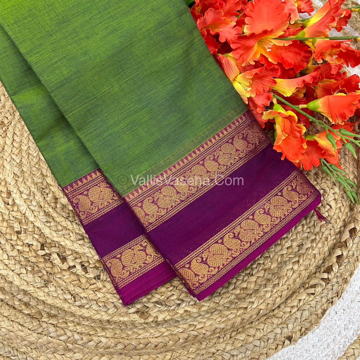 Kanchi Cotton Saree - VVKCS016 - 112119 - 1