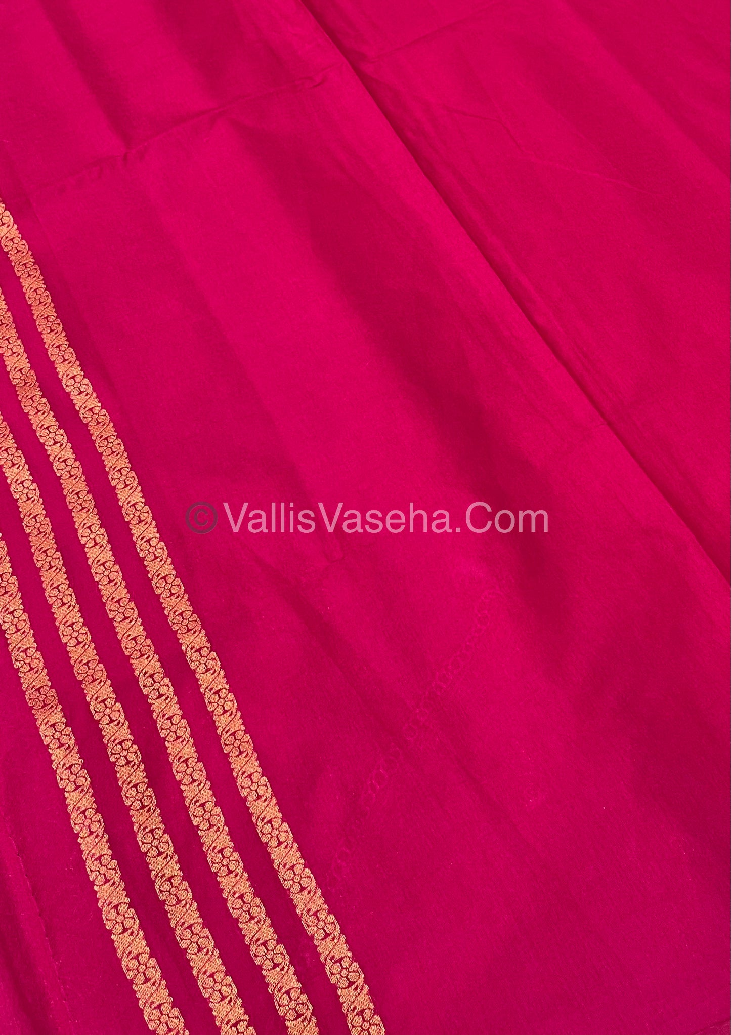 Mulberry Semi Silk - Dark Pink Shade - VVMSS001