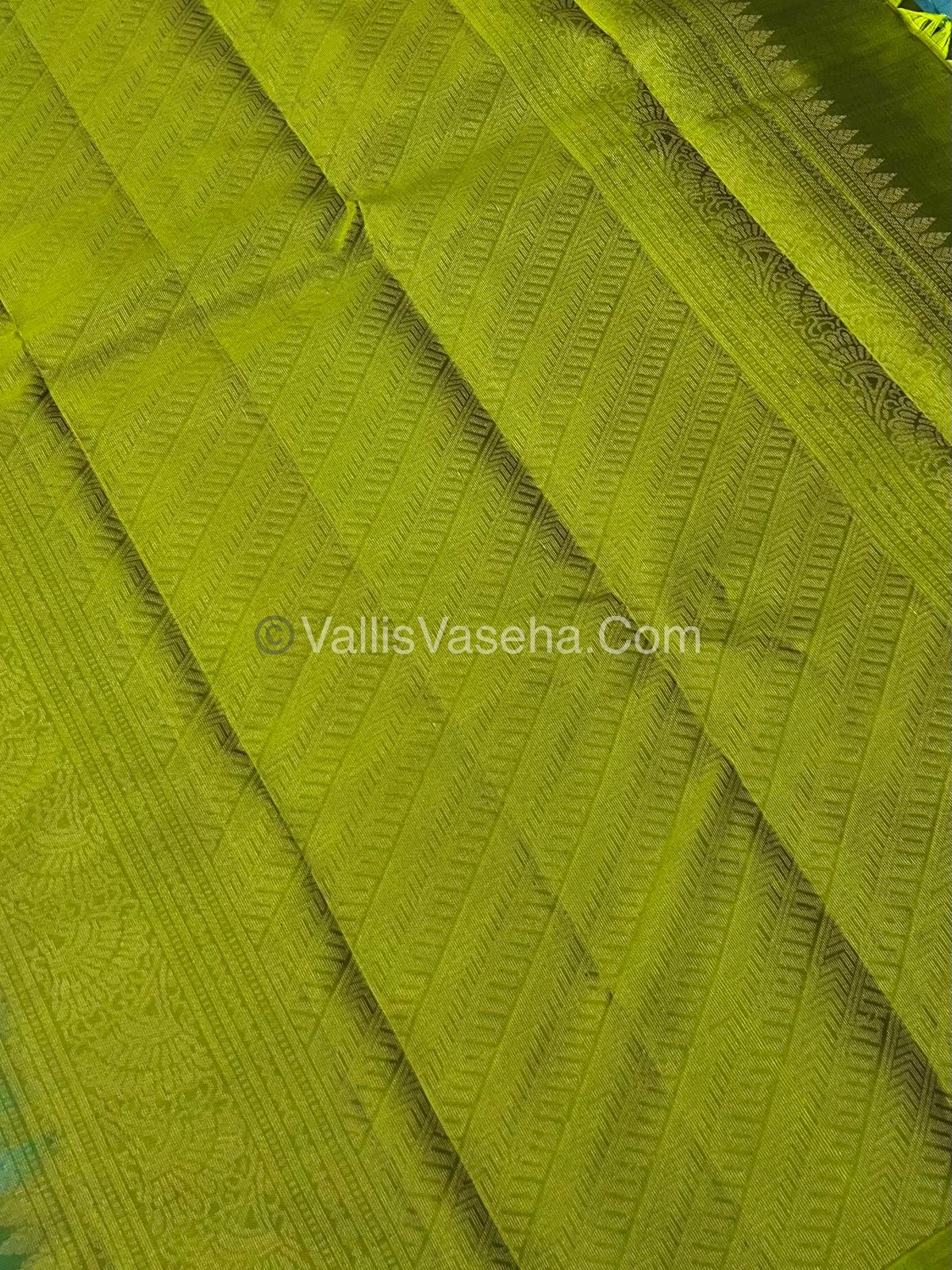Half Mix - Pure Soft Silk Saree - VVPSS030