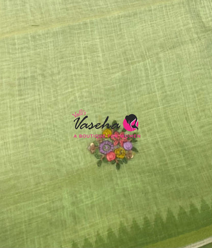 French Knot - Tissue Saree  - VVLFN024