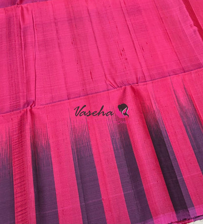Pure Soft Silk Saree /Jute Duppion Silk - VVPJS001
