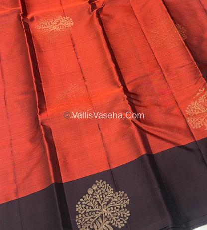 Half Mix - Pure Soft Silk Saree - VVPSS030