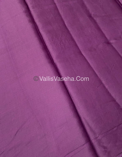Butter Silk - Light pastel Green & Purple Combo - VVBS002