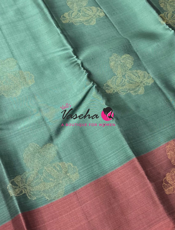Half Mix - Pure Soft Silk Saree - VVPSS104