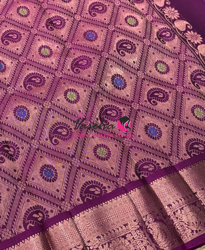 Half Mix - Pure Soft Silk Saree - VVPSS031