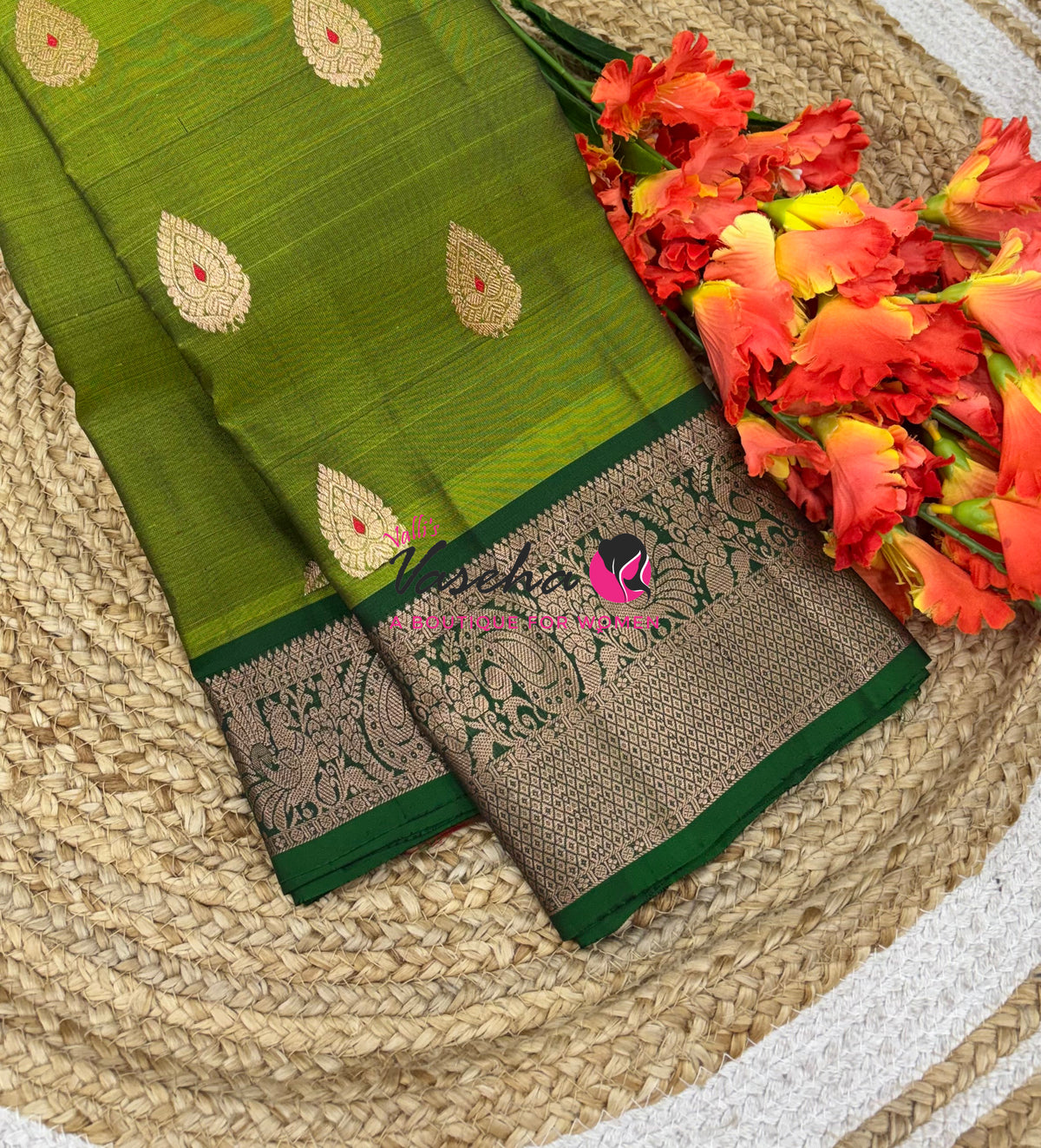 Half Mix - Pure Soft Silk Saree - VVPSS031