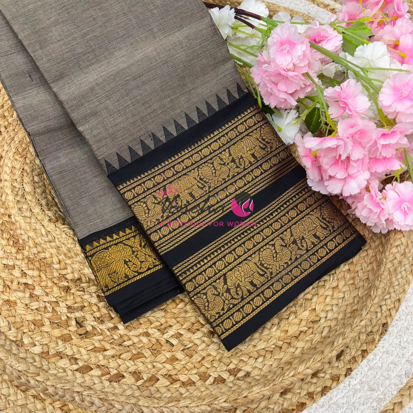 Kanchi Cotton Saree - VVKCS019