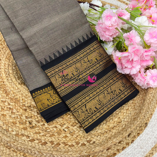 Kanchi Cotton Saree - VVKCS019
