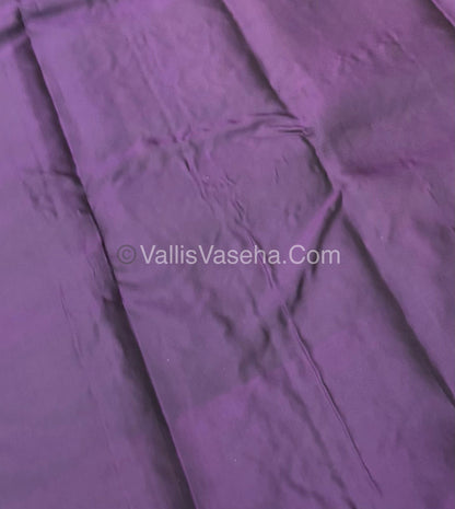 Half Mix - Pure Soft Silk Saree - VVPSS049