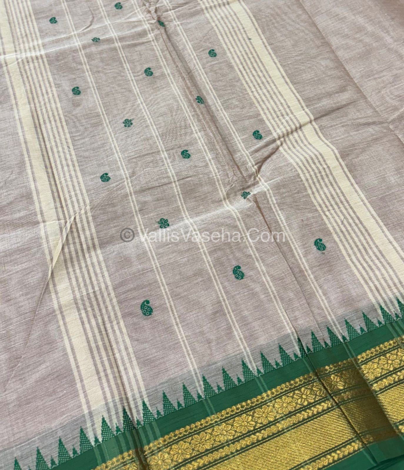Kanchi Cotton Saree - VVKCS017
