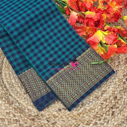 Chettinadu Cotton Saree - VVCCS004