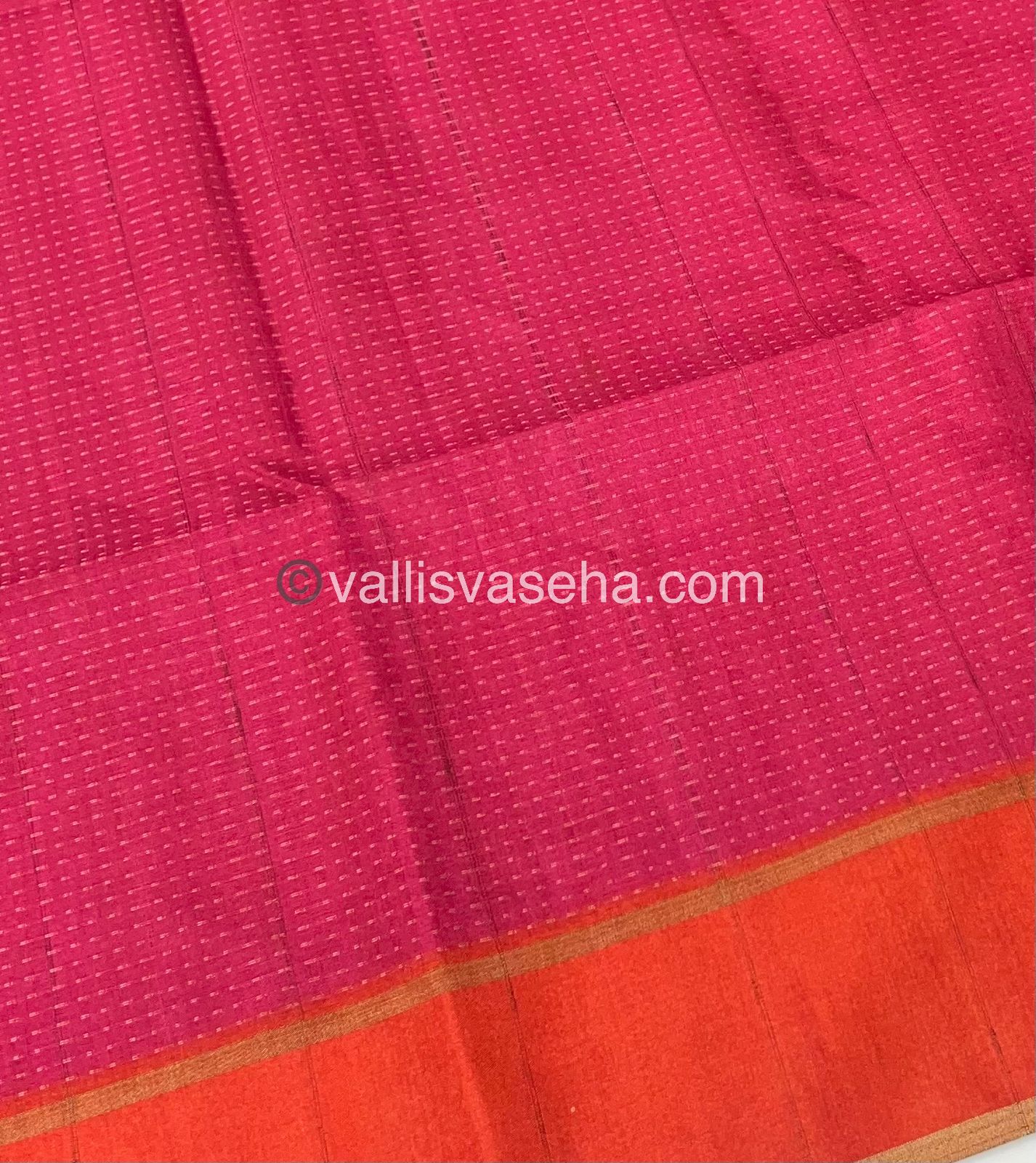 Semi Tussar Silk - Vairavoosi Design - VVSTS037
