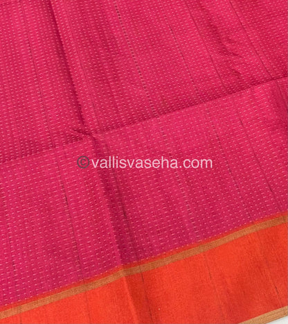 Semi Tussar Silk - Vairavoosi Design - VVSTS037