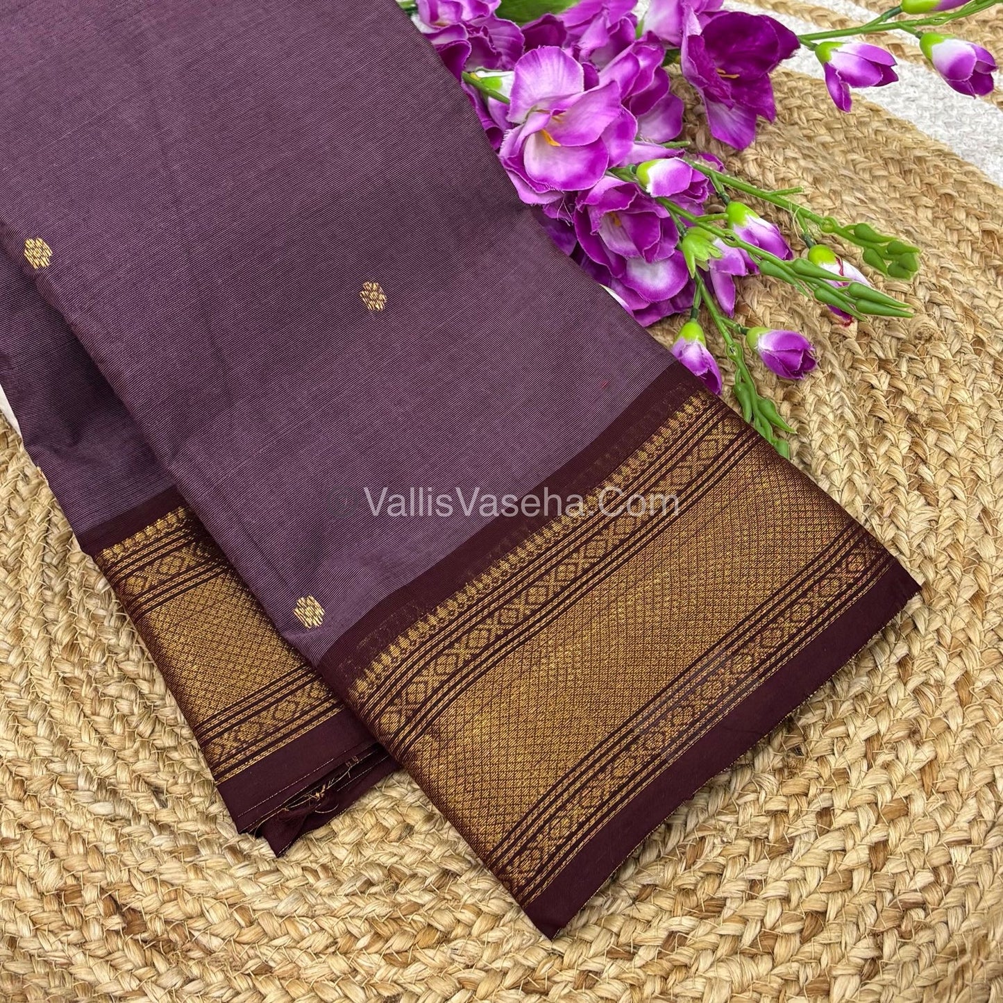 Kanchi Cotton Saree - VVKCS017
