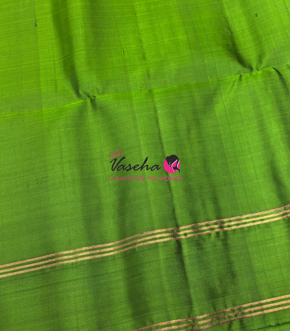 Pure Soft Silk Saree  - Kolam Weaving  - Mustard Yellow & Green Combo - VVPSS160
