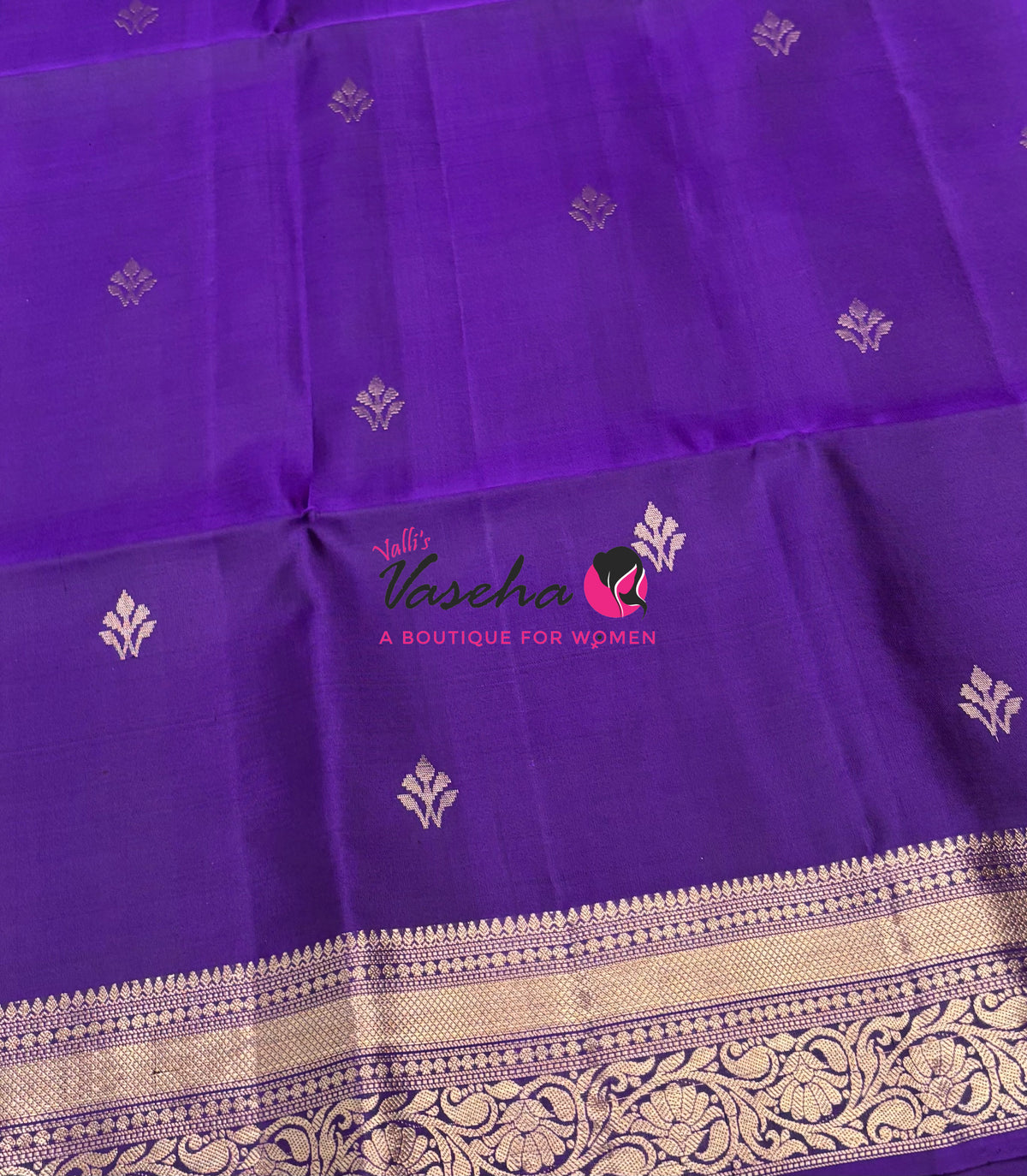 Pure Soft Silk Saree  - Violetish Purple Shade - VVPSS135