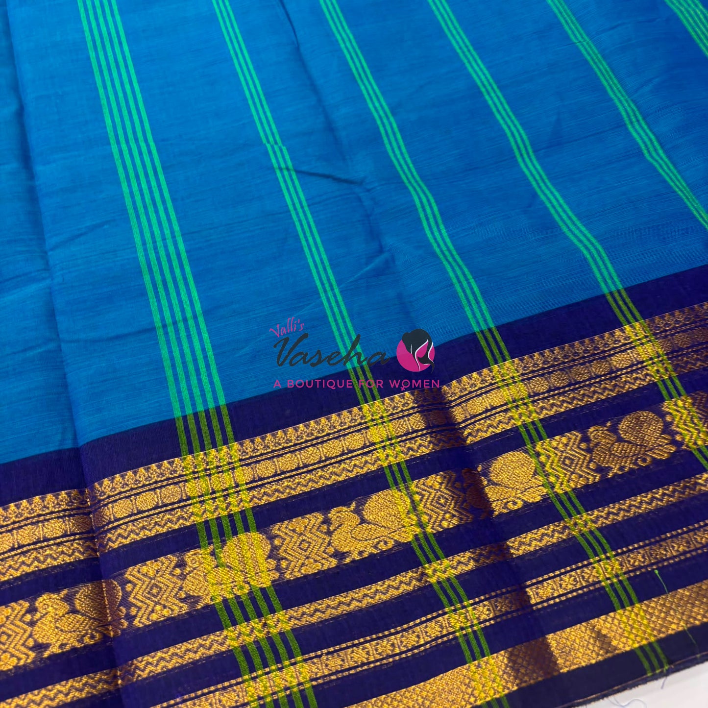Kanchi Cotton Saree - VVKCS019