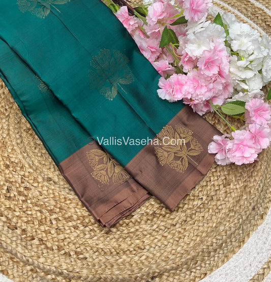 Half Mix - Pure Soft Silk Saree - VVPSS040