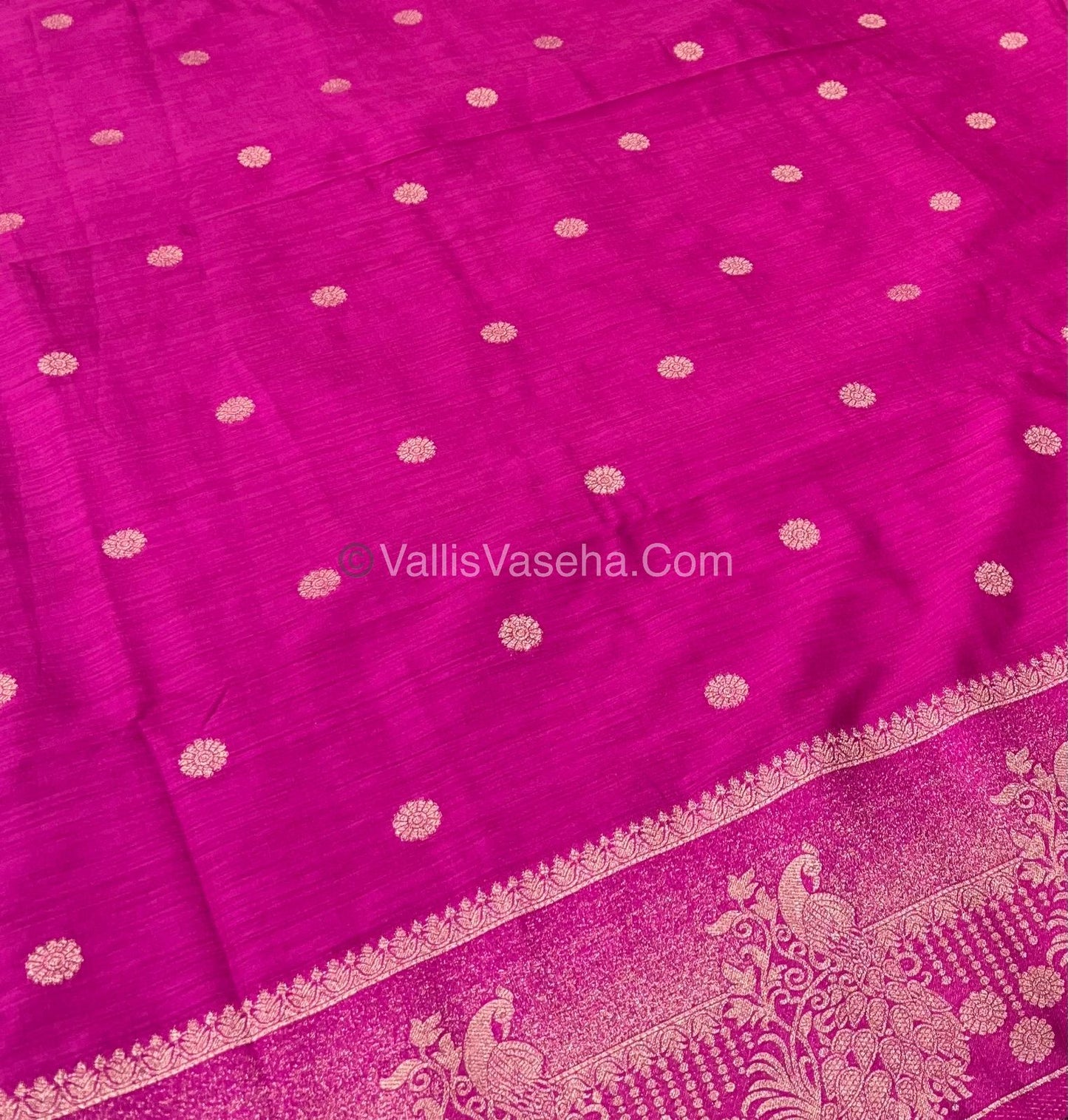 Banarasi - Heritage Silk - Semi Kathan Silk - Pink  Shade- VVBHS002