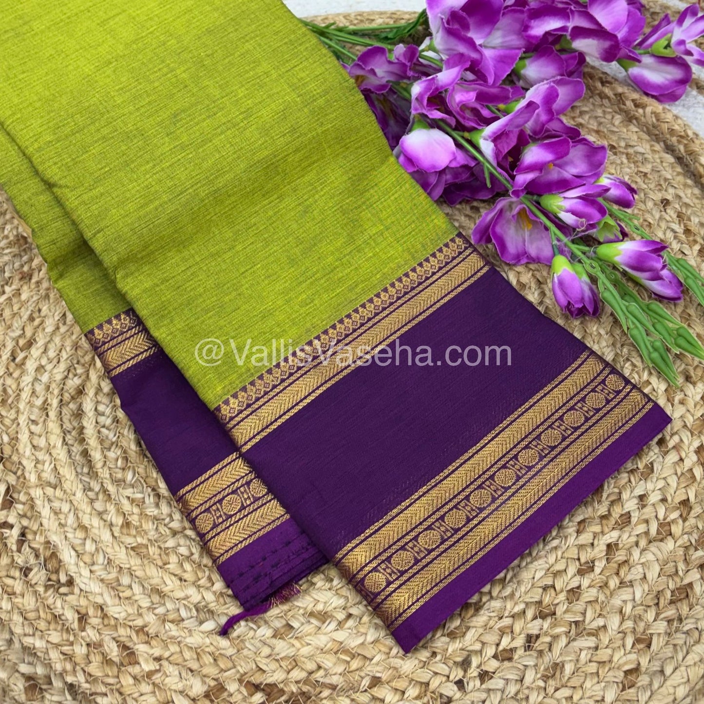 Kanchi Cotton Saree - VVKCS016