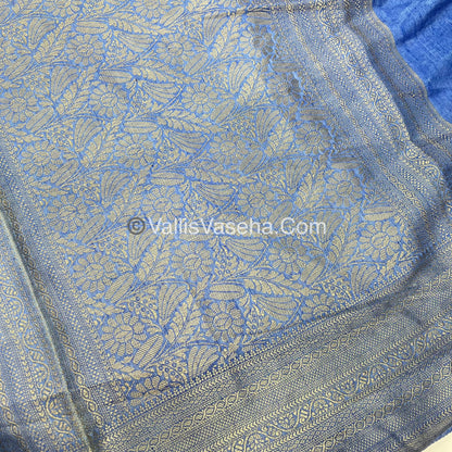 50% less - Offer Saree - Semi Banarasi Saree   - VVDS006