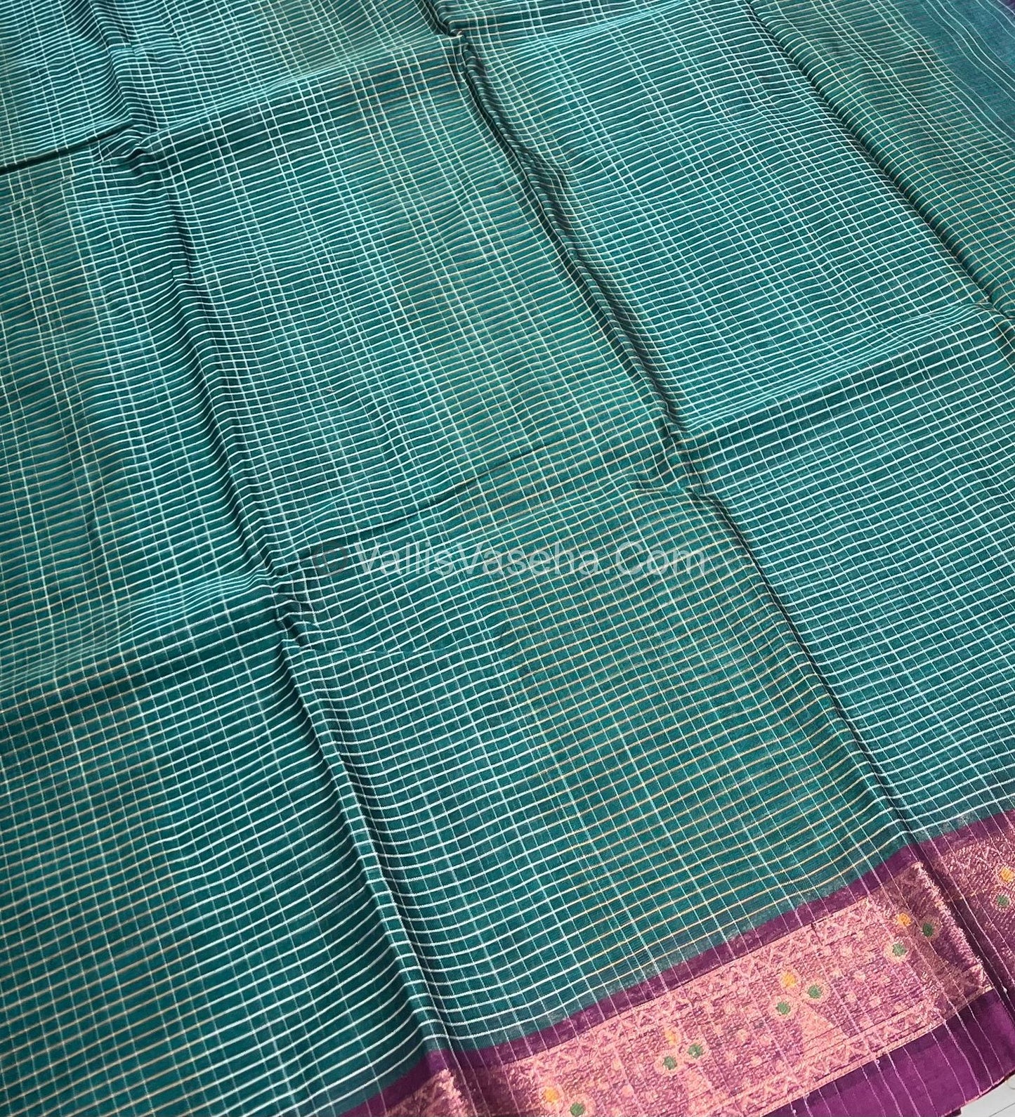 Dhaka Cotton Saree - VVDCS001