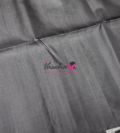 Pure Soft Silk Saree /Jute Duppion Silk - VVPJS001