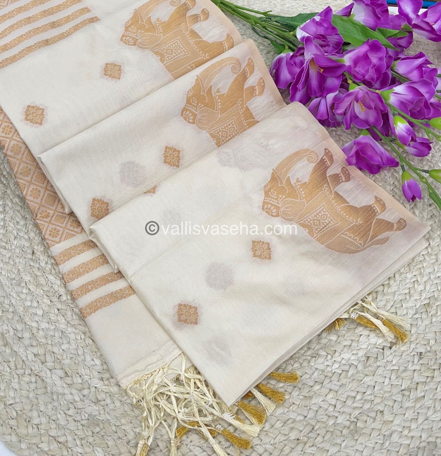 Mulberry Semi Silk - Cream Shade - VVMSS001