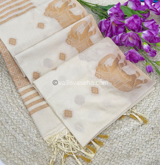 Mulberry Semi Silk - Cream Shade - VVMSS001