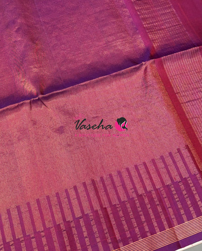 Pure Soft Silk Saree  - Small Pazhum Pazhamum Checks - VVPSS159