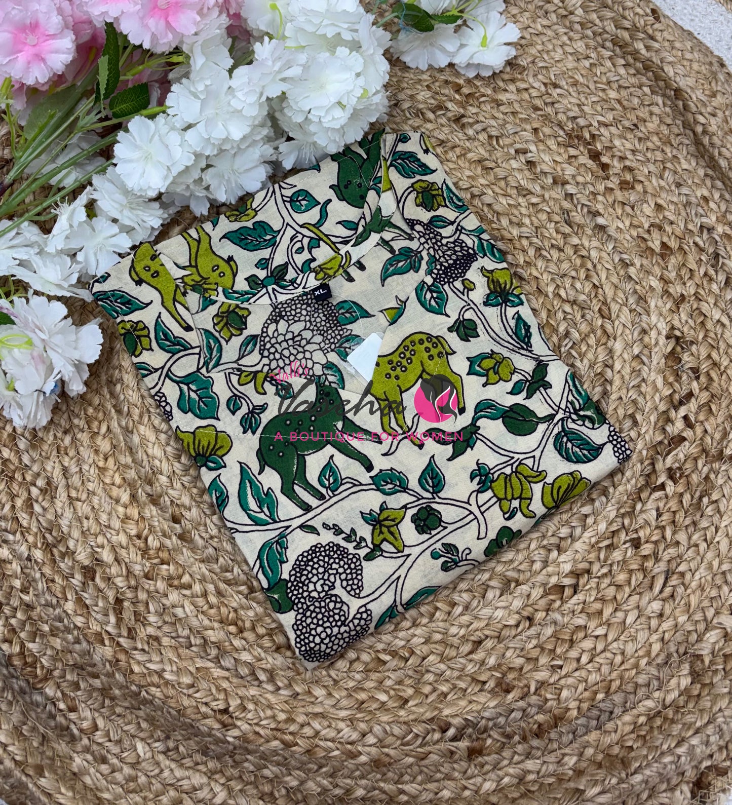 Ready Made - Kalamkari Kurti -VVRKK001