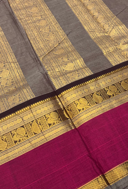 Kanchi Cotton Saree - VVKCS025