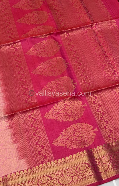 Pure Soft Silk Saree - Kanchi Border - VVPSS015