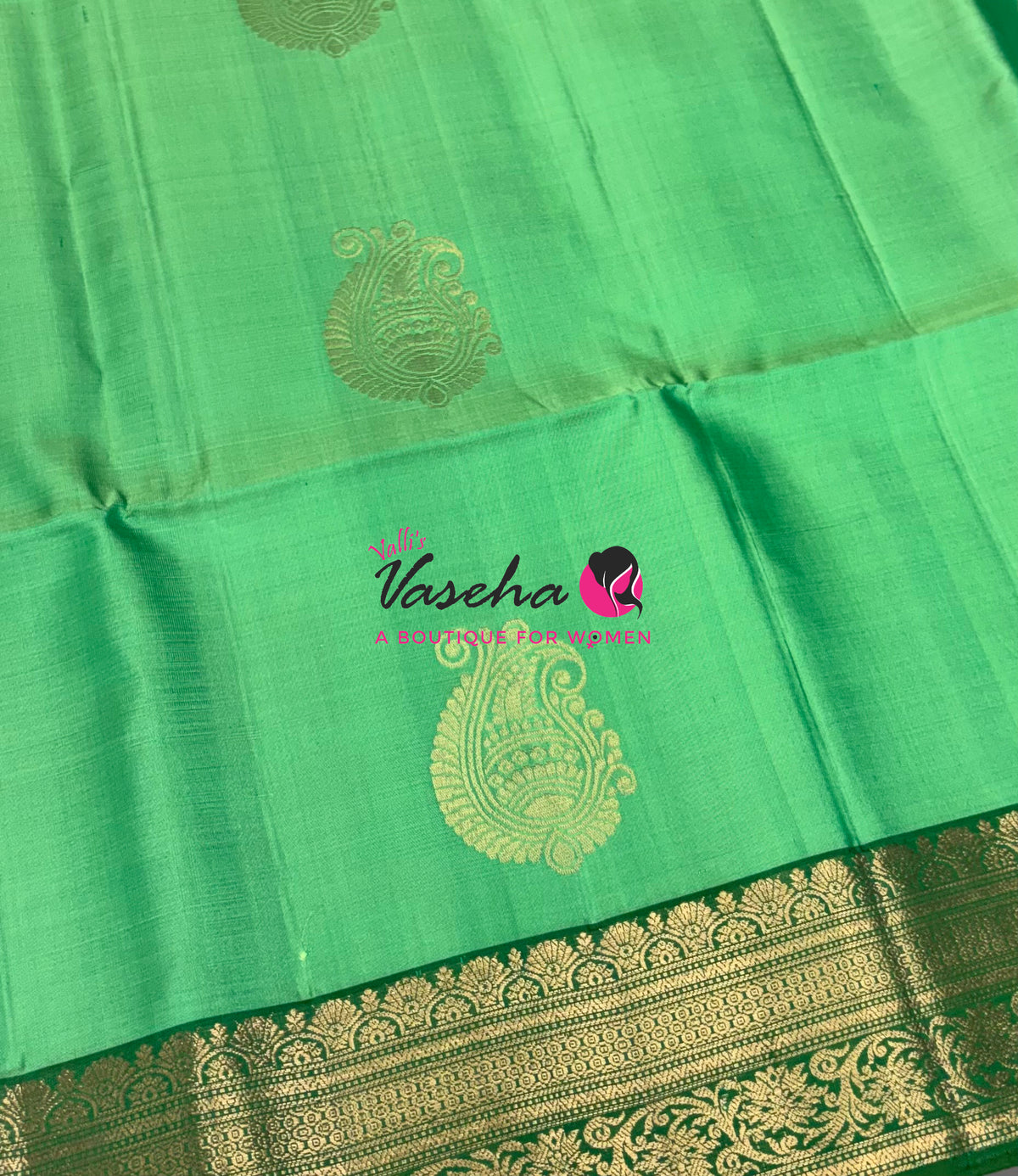 Pure Soft Silk Saree - Kanchi Border - VVPSS033