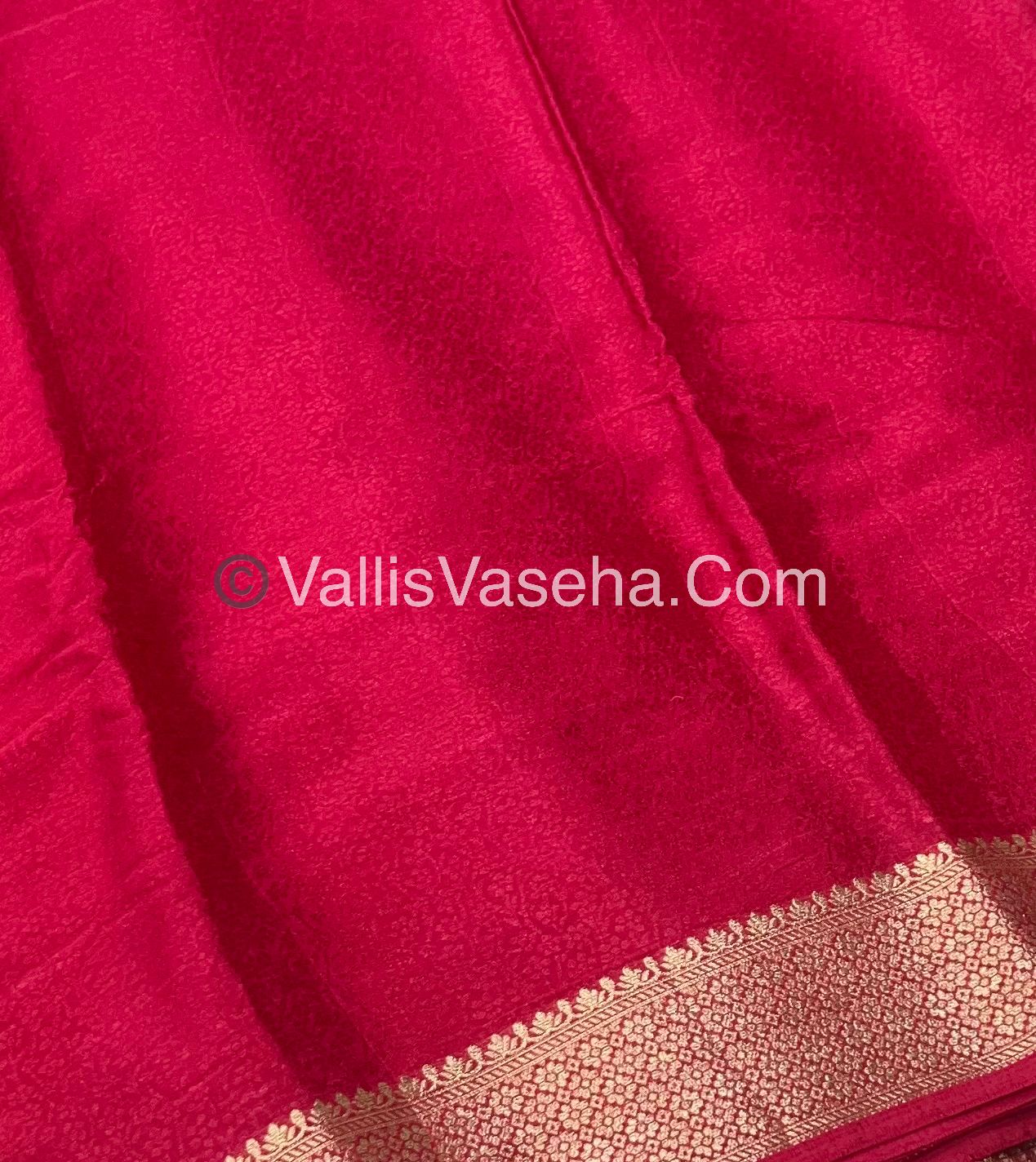 Semi Viscose / Semi Mysore Crepe Silk Variety - Embossed Design - VVSMC002