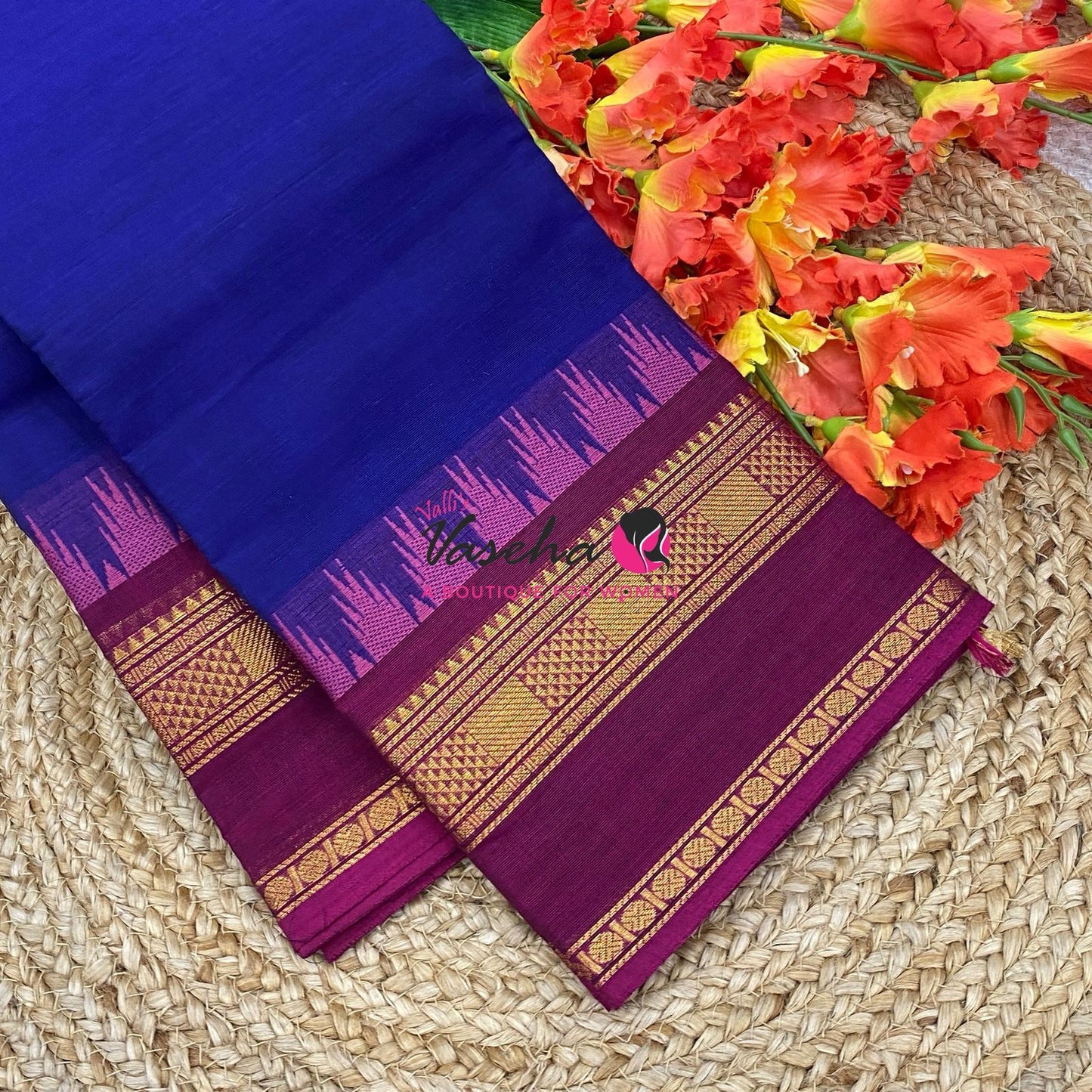 Kanchi Cotton Saree - VVKCS032