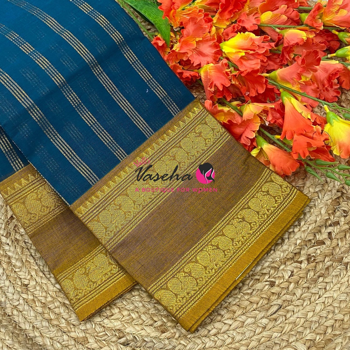 Kanchi Cotton Saree - VVKCS033