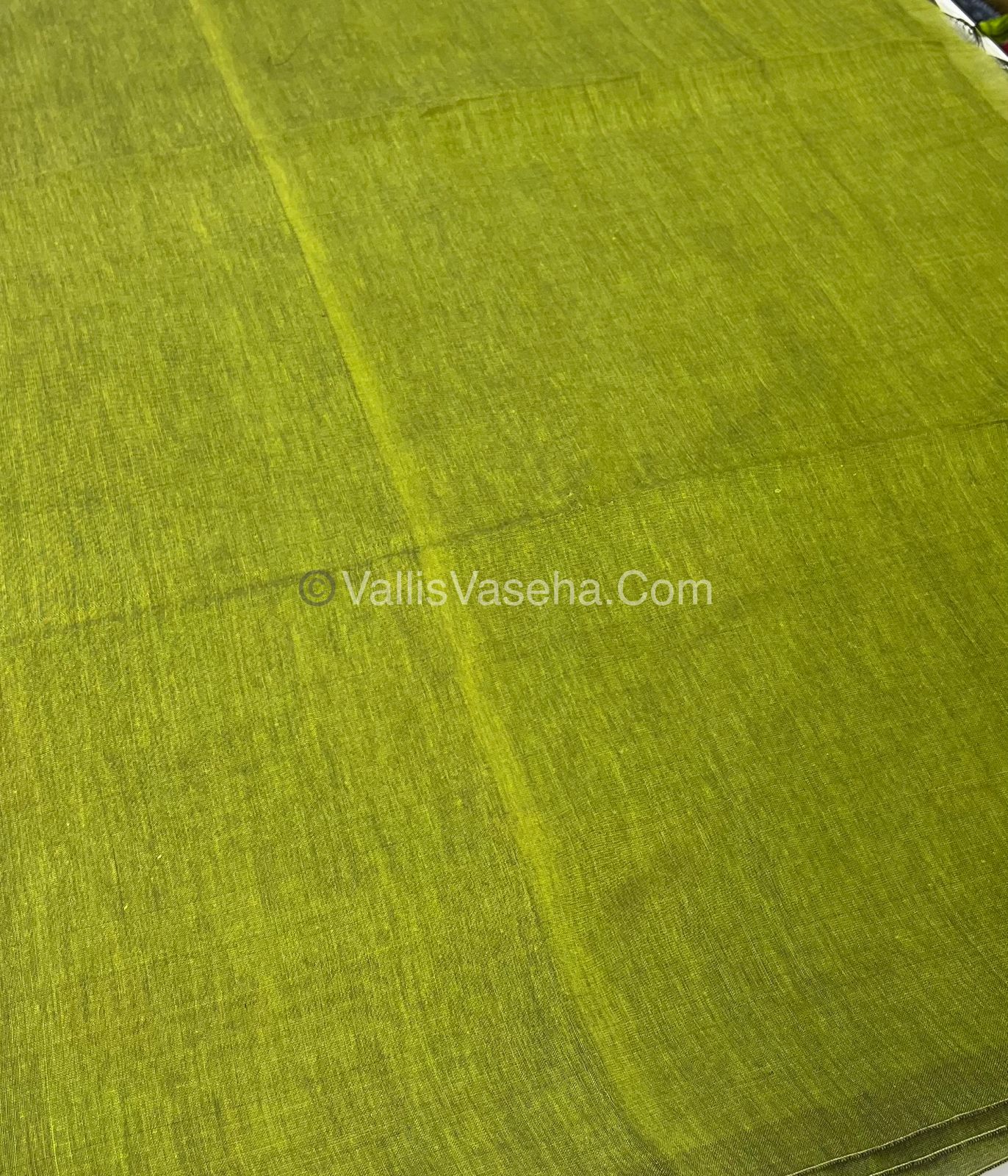 Khadi Cotton Sarees with Kalamkari Blouse - VVKCK001
