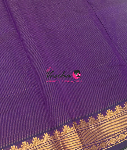 Semi Silk Cotton Saree | Vairavoosi  Design |VVSSC017