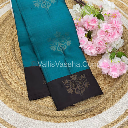 Half Mix - Pure Soft Silk Saree - VVPSS075