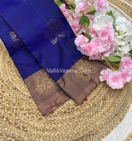 Half Mix - Pure Soft Silk Saree - VVPSS040